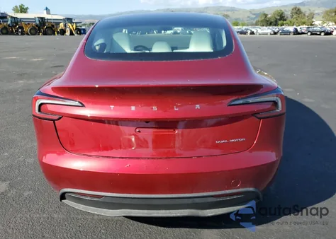 2024 Tesla Model 3 from USA, damaged, VIN 5YJ3E1EB0RF766713